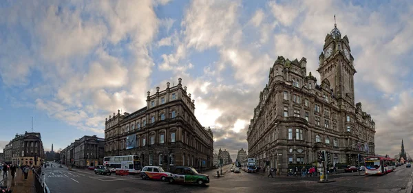 Bela Cidade Edimburgo Fundo — Fotografia de Stock