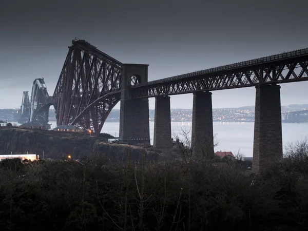 Forth Bridge Edinburgh Scotland — ストック写真