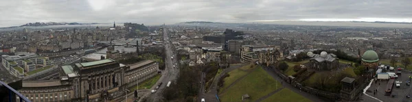 Mooie Edinburgh Stad Achtergrond — Stockfoto