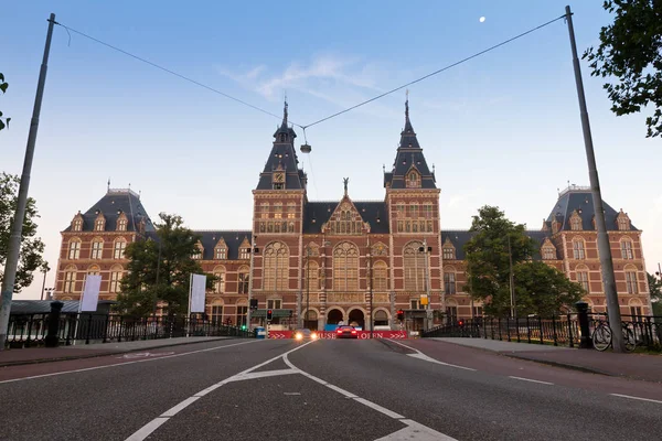 Rijksmuseum Amsterdam Museum Area Amsterdam Netherlands National State Museum — 스톡 사진