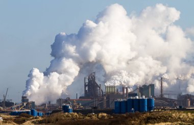 Hollanda, Ijmuiden 'in ağır sanayii