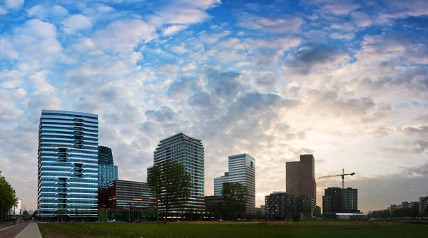 Amsterdam Zuid Gebouwen Uitzicht — Stockfoto