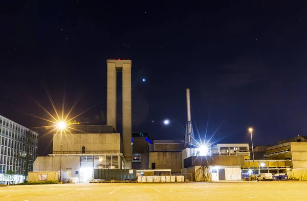 Fabrieksterrein België Rechtenvrije Stockafbeeldingen