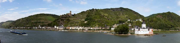 Panoramisch Uitzicht Het Meer Van Luzern Zwitserland Stockfoto