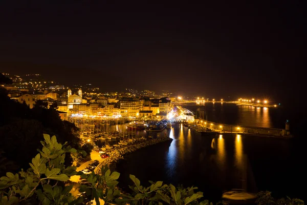 Wybrzeże Korsyki Oddali Bonifacio — Zdjęcie stockowe