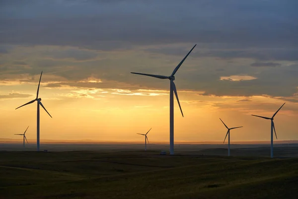 Wind power stations — Stock Photo, Image