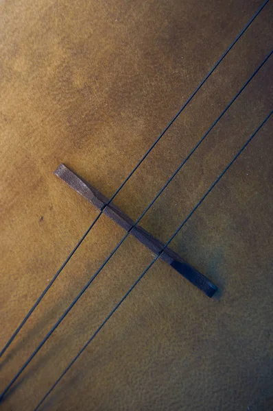 Fragmenty krajowych instrumentów muzycznych kazachski — Zdjęcie stockowe