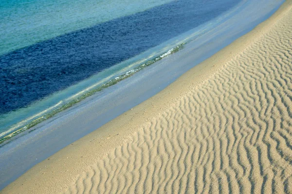 Пески на пляже — стоковое фото