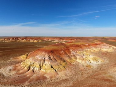 Renkli dağlar Akzhar