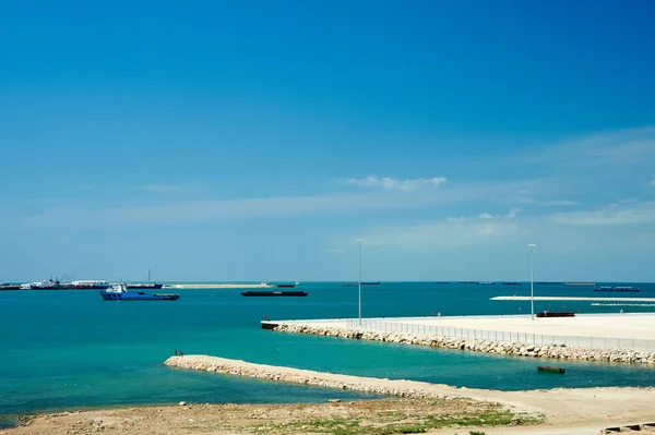 On the shore of the Caspian Sea