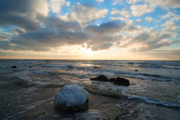 Sulla riva del Mar Caspio — Foto Stock