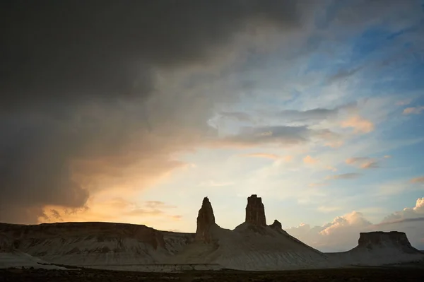 On the Ustyurt Plateau — Stock Photo, Image