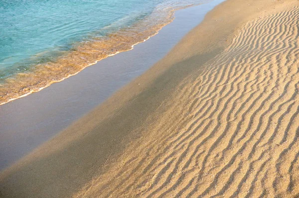 Пески на пляже — стоковое фото
