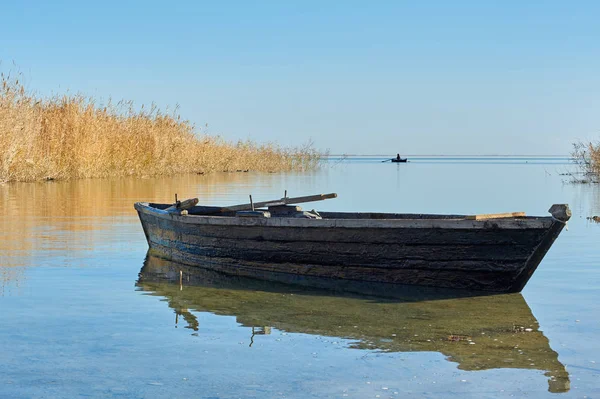Barco Pesca Tradicional Tradicionalmente Muitos Tipos Diferentes Barcos Têm Sido — Fotografia de Stock