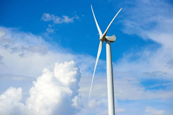 Wind Power Stations Wind Power Use Air Flow Wind Turbines — Stock Photo, Image