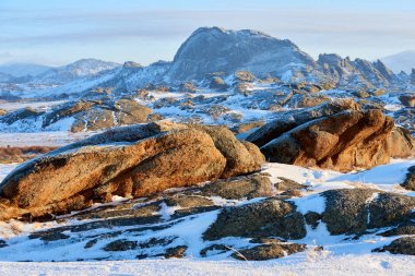 Kazakistan bir milli park, Güneydoğu Pavlodar Eyaleti'bulunan dağlar Bayanaul Ulusal Park.Bayanaul Milli Parkı'nda görülmektedir.