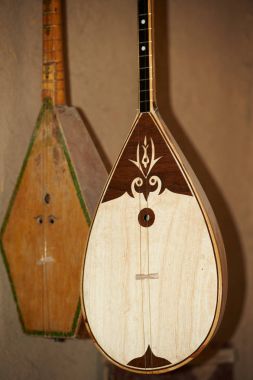 Dombra. Dombra bir geleneksel kazak Ulusal müzik aleti var. Kazak yaylı müzik aletleri.