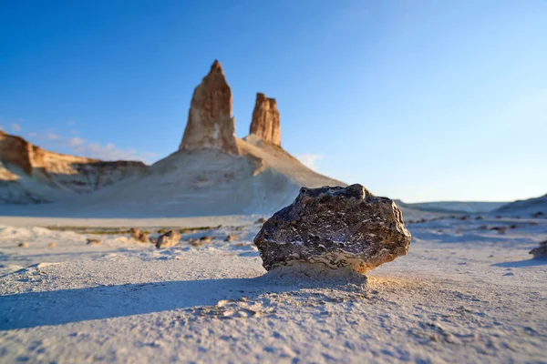 Ustyurt Plateau Uplands Ustyurt Plateau Desert Plateau Ustyurt Ustyurt Plateau — Stock Photo, Image