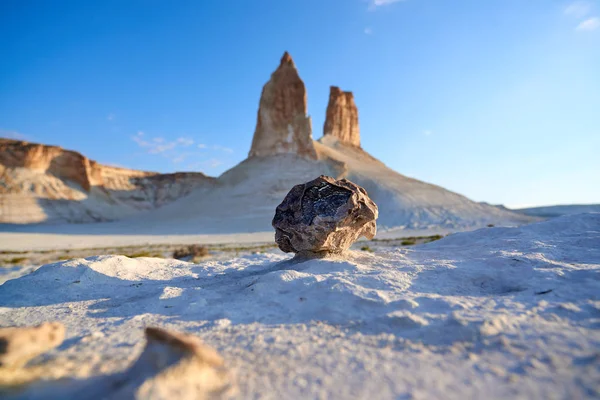 Ustyurt Plateau Uplands Ustyurt Plateau Desert Plateau Ustyurt Ustyurt Plateau — Stock Photo, Image