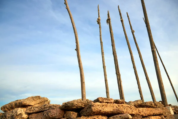 Fragmenten Van Ondergrondse Moskee Een Moskee Een Plaats Van Verering — Stockfoto