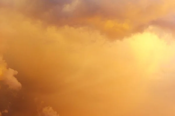 Cor Laranja Rosa Bonita Nuvens — Fotografia de Stock
