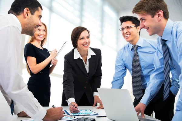 Empresários Trabalhar Conjunto — Fotografia de Stock