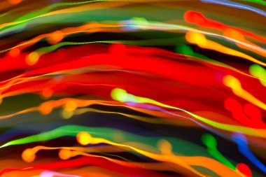 parlak renkli dinamik ışıklar