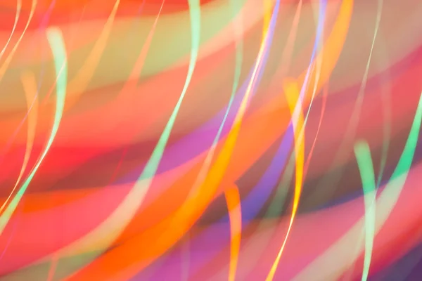 Яркие цветные динамические огни — стоковое фото