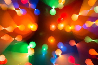 parlak renkli dinamik ışıklar