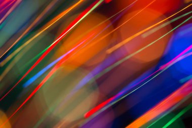 parlak renkli dinamik ışıklar