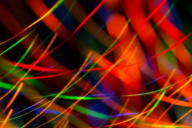 parlak renkli dinamik ışıklar