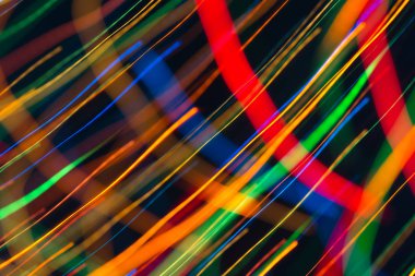 parlak renkli dinamik ışıklar