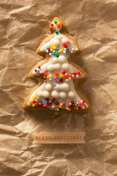 Albero di Natale cookie — Foto Stock