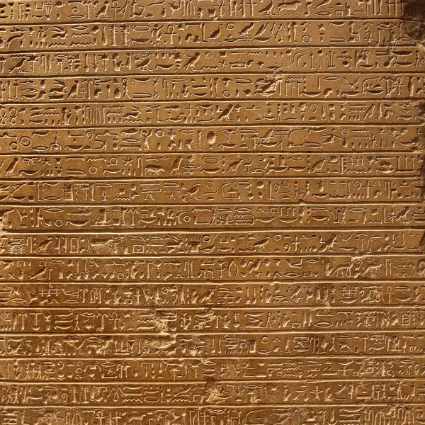 Starém Egyptě hieroglyfy — Stock fotografie