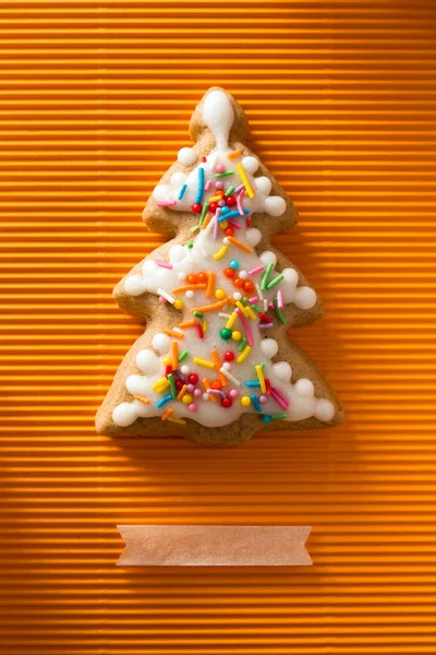 Biscoito de árvore de natal — Fotografia de Stock