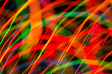 parlak renkli dinamik ışıklar