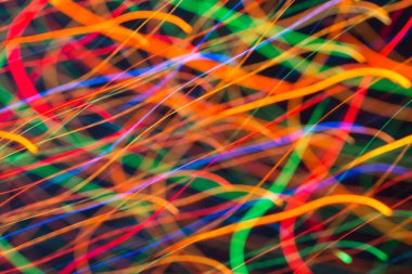 parlak renkli dinamik ışıklar