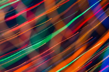 parlak renkli dinamik ışıklar