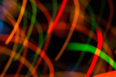 parlak renkli dinamik ışıklar