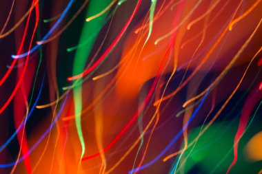 parlak renkli dinamik ışıklar