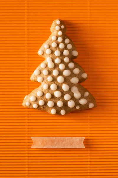 Biscoito de árvore de natal — Fotografia de Stock