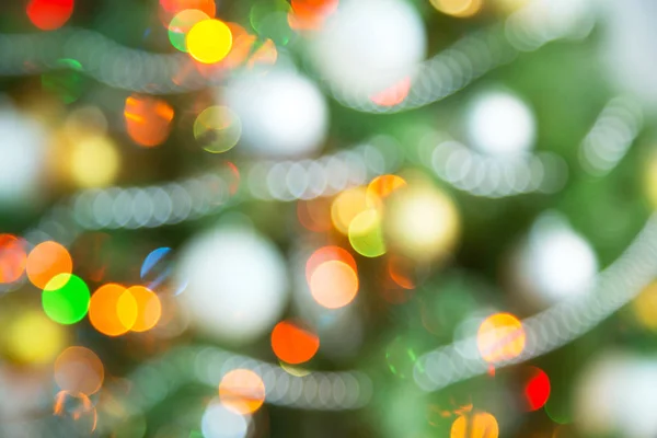 Fondo de Navidad de luces desenfocadas — Foto de Stock