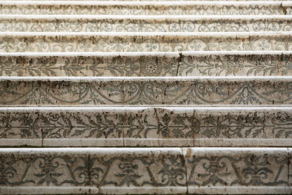 Old Italian Staircase Close — Stock Photo, Image