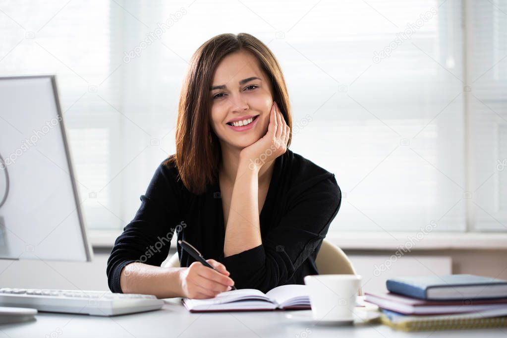 Business woman in the office