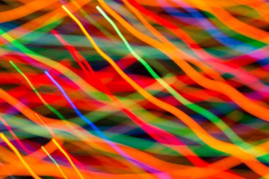 parlak renkli dinamik ışıklar