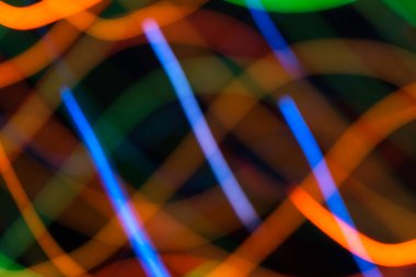 parlak renkli dinamik ışıklar