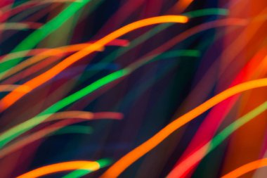 parlak renkli dinamik ışıklar