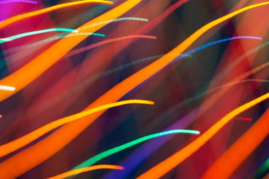 parlak renkli dinamik ışıklar