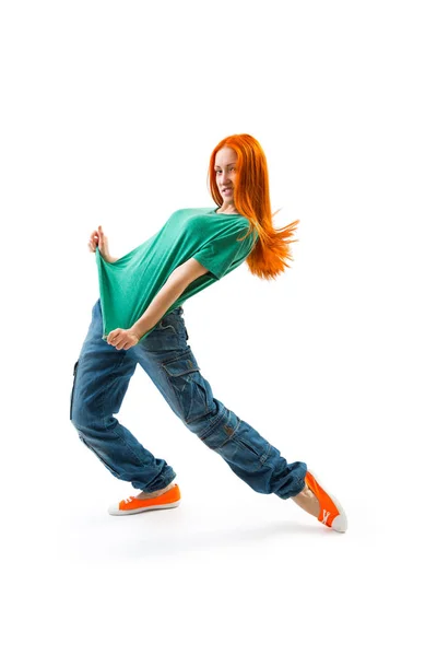 Modern style female dancer — Stock Photo, Image