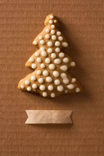 Biscoito de árvore de natal — Fotografia de Stock